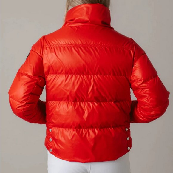 Krimson Klover Compas Down Puffer Jacket in Racing Red Size M - Picture 2 of 12